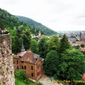 View of Heidelberg from the Castle terrace